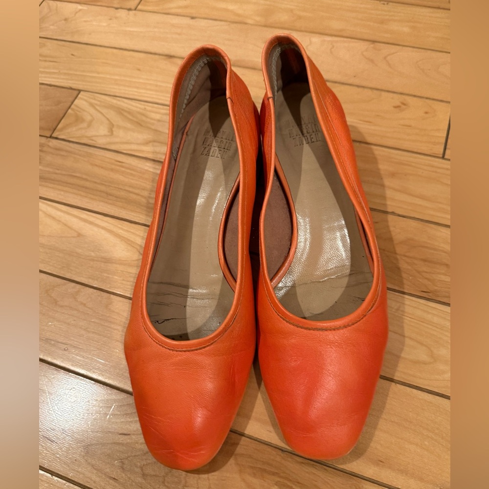 Maryam Nassir Zadeh Roberta Heel Orange